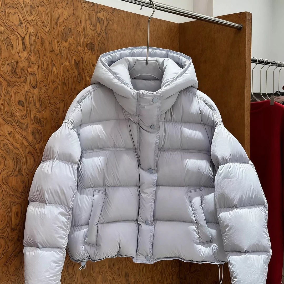 冬季新款马卡龙色可爱百搭泡芙95鸭绒短款羽绒服.FZ