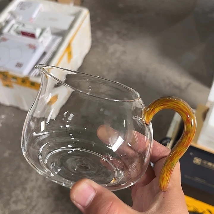 孤品 虹彩淡然公道杯