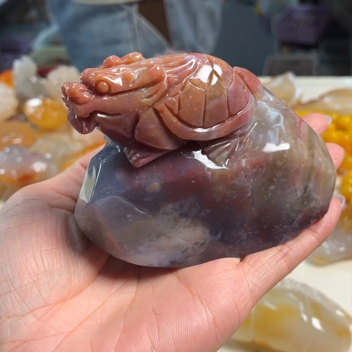 玛瑙/玉髓未镶嵌吊坠(不含链)