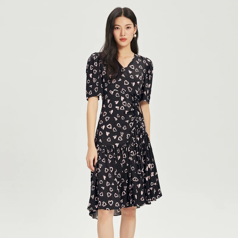 【丽姐专属】BADINA连衣裙132U016