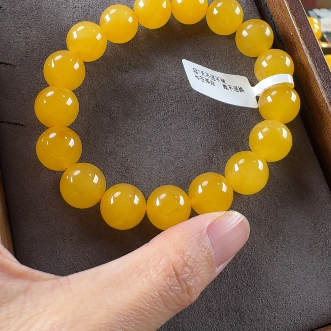 蜜蜡未镶嵌毛衣链