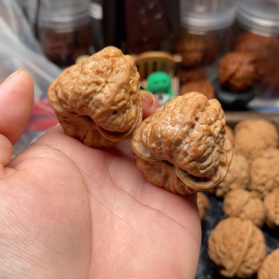 把件文玩核桃40蛤蟆头
