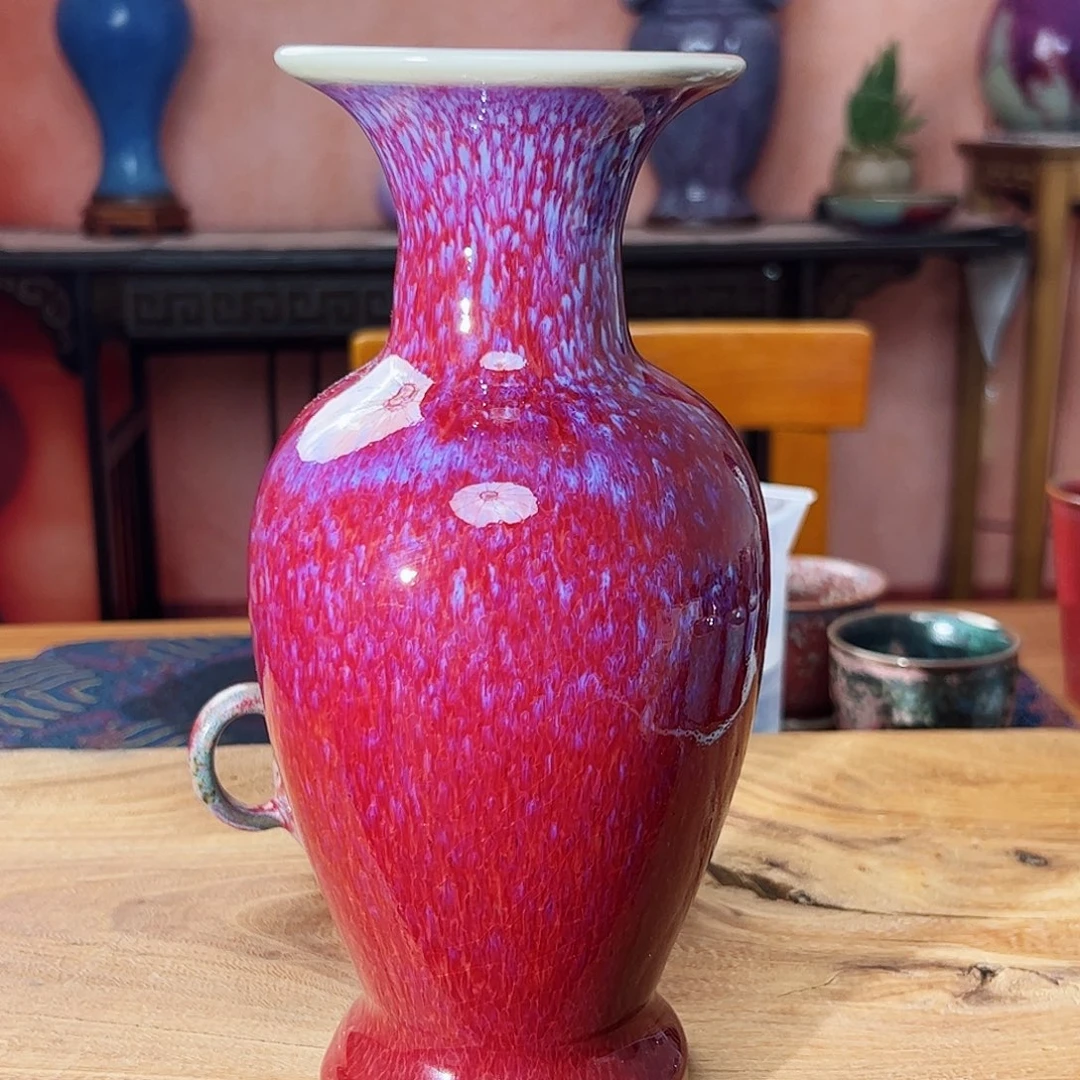 摆件照*爸钧瓷艺术作品