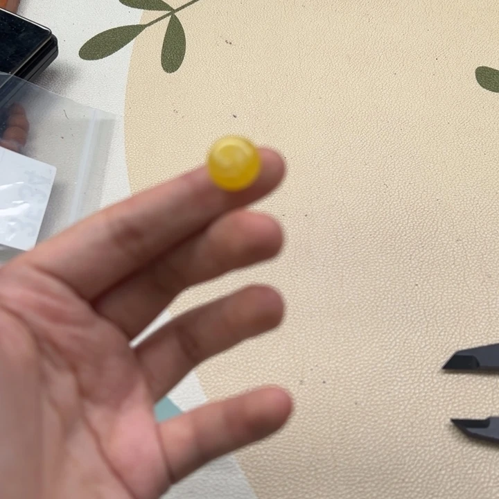 吊坠白玉菩提黄色994
