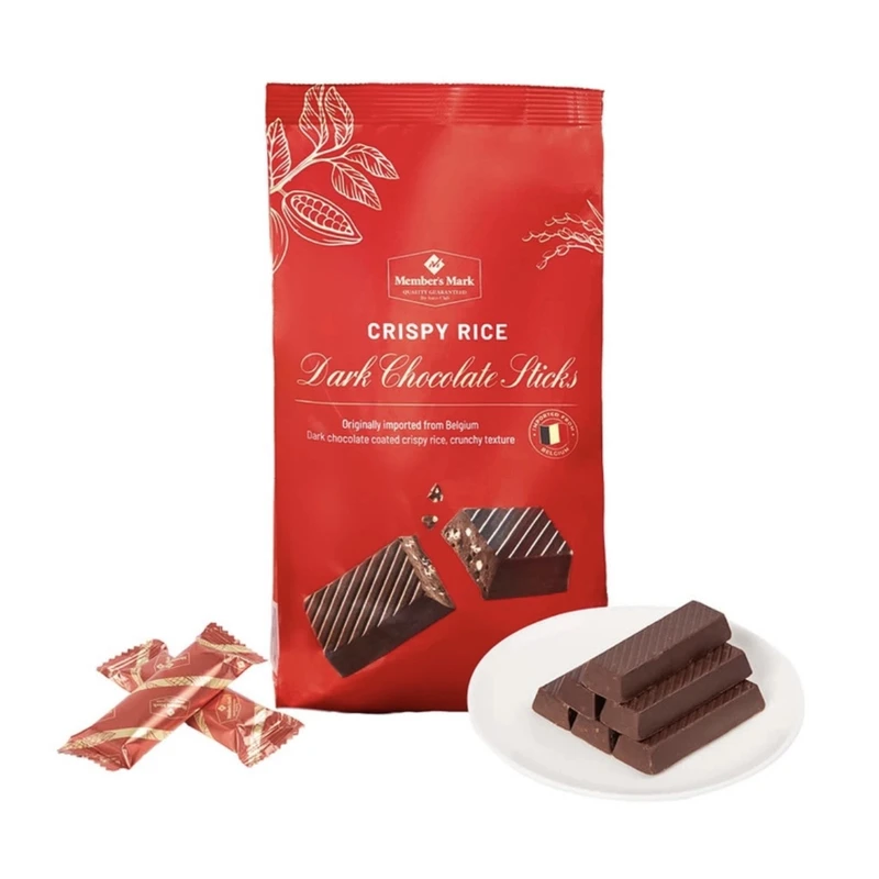 山姆脆米比利时黑巧克力制品脆香米520g