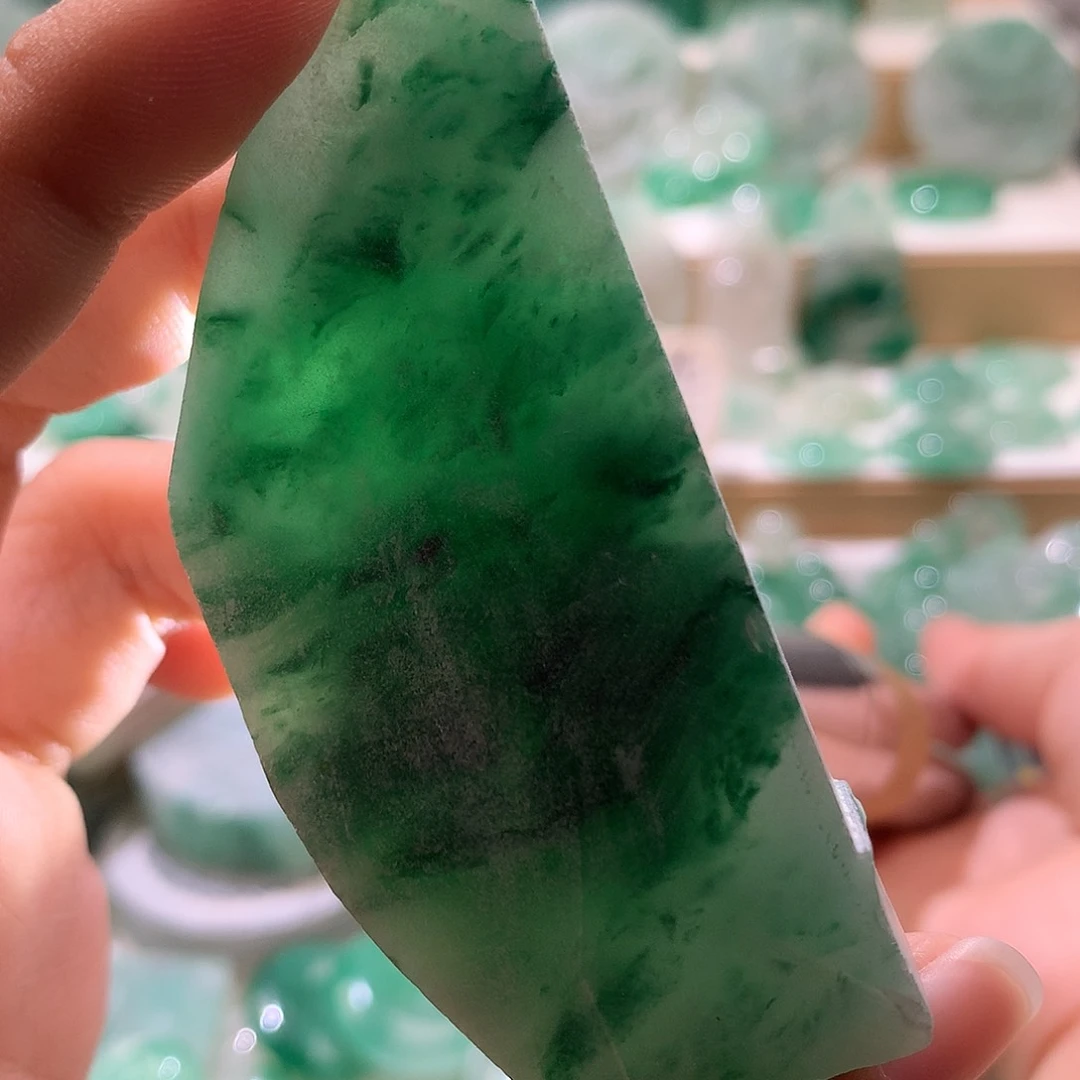 石英质玉未镶嵌珠宝半成品