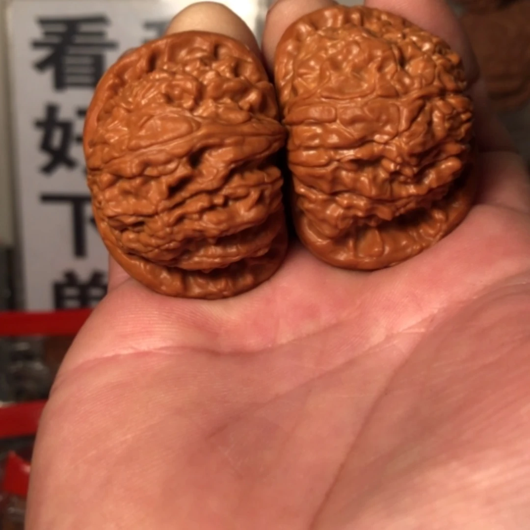【闪购商品】文玩核桃把件S****X白狮子44