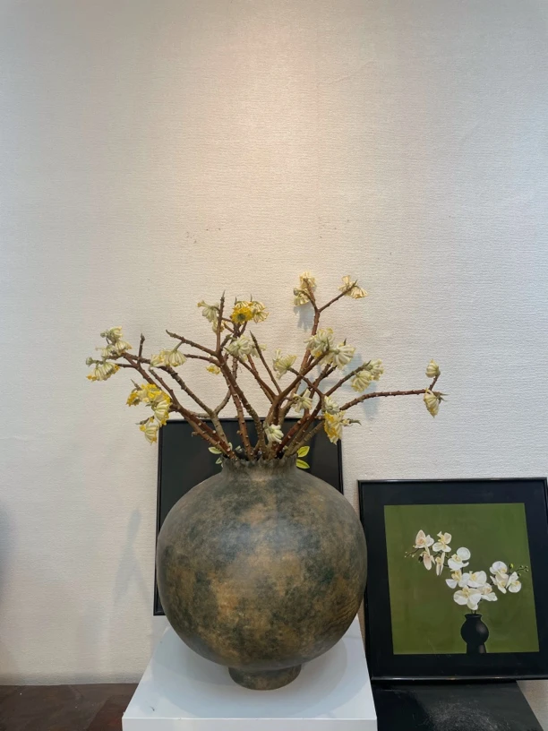 景德镇手工制作大台面花器民宿装饰花器摆件
