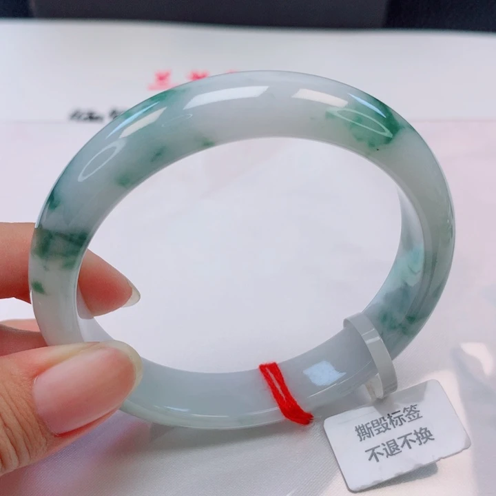 未镶嵌手镯翡翠59+圈