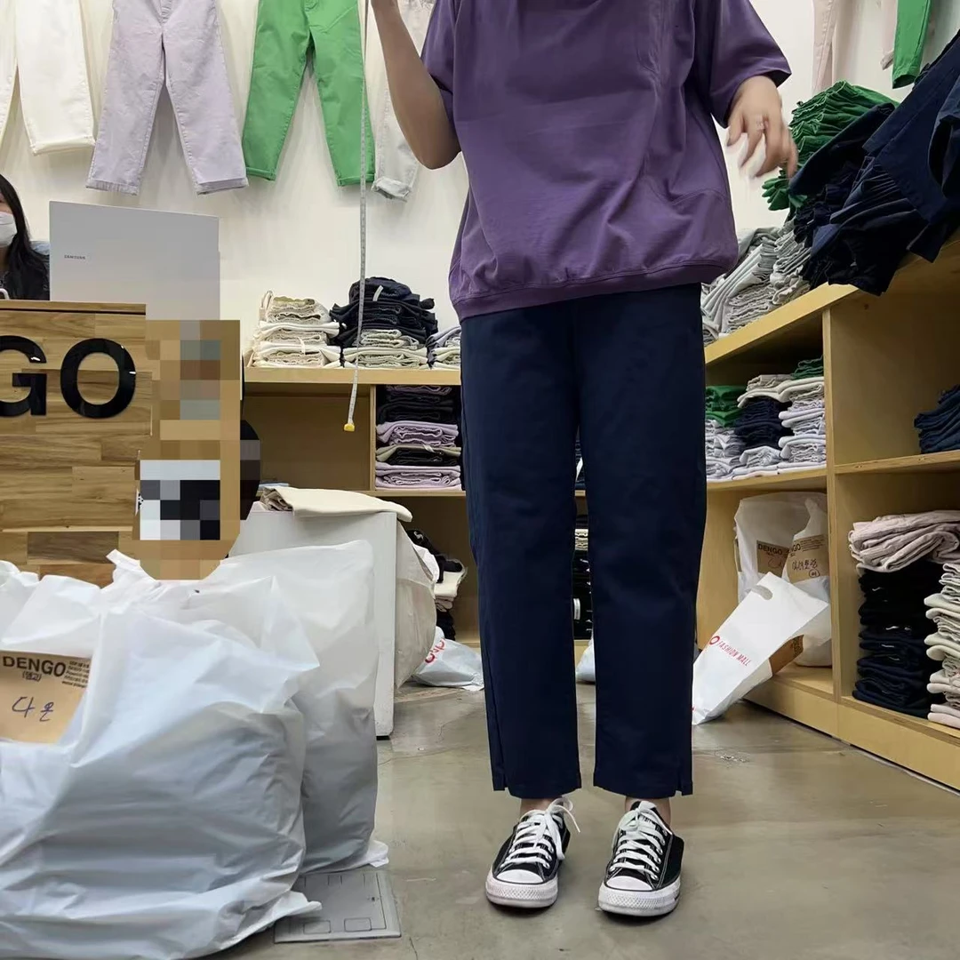 GO春夏休闲裤（NO退换）脚口设计