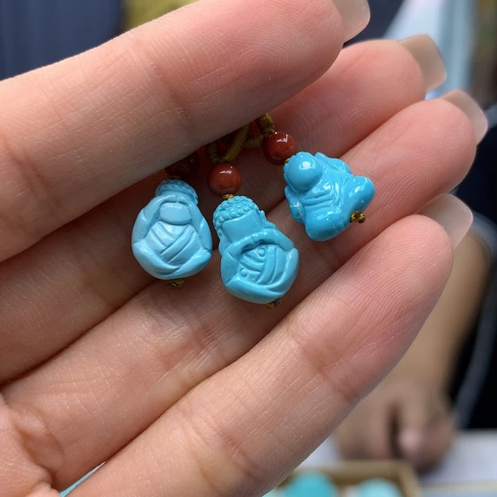 绿松石未镶嵌配饰