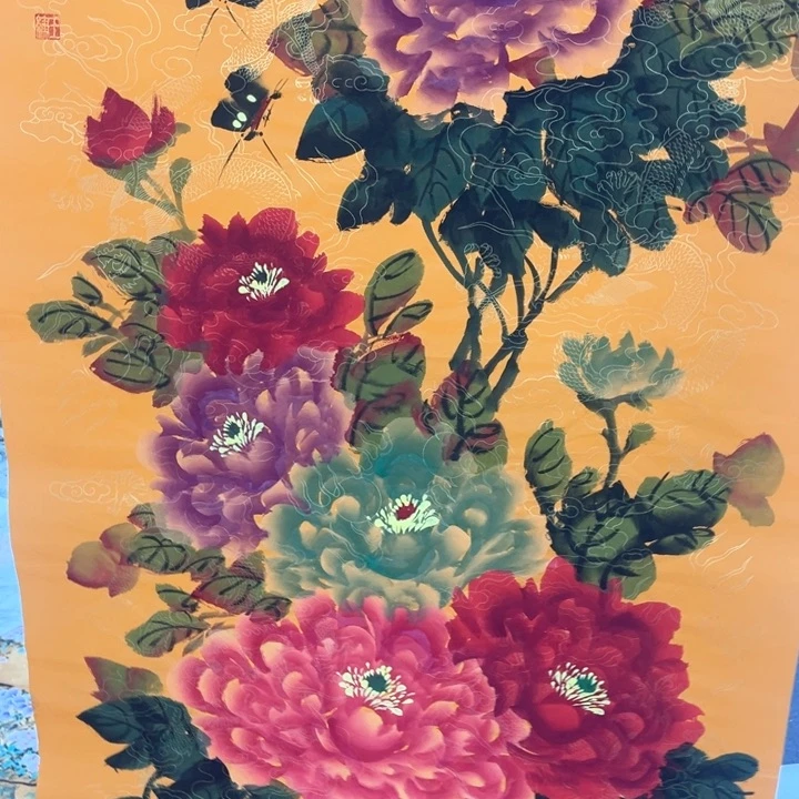 国画我的心好痛啊我的心真的好痛啊好痛啊