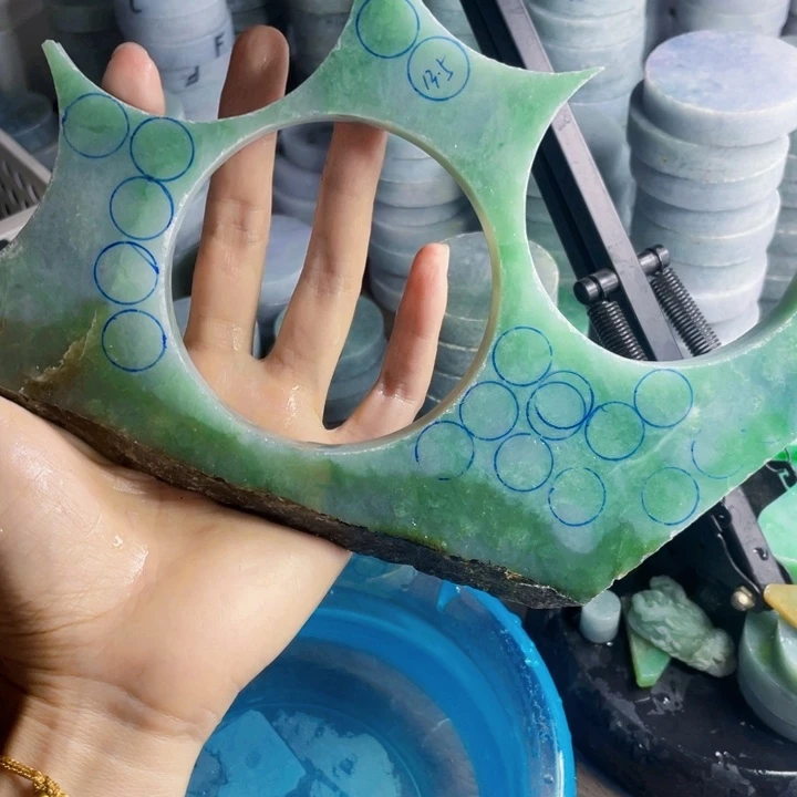 翡翠裸石天然A货翡翠