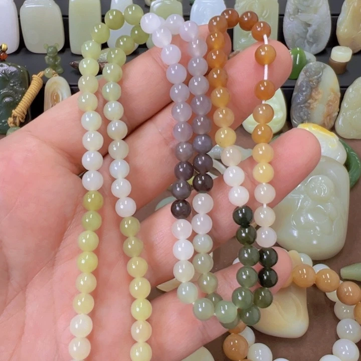 未镶嵌手链和田玉芸***丶