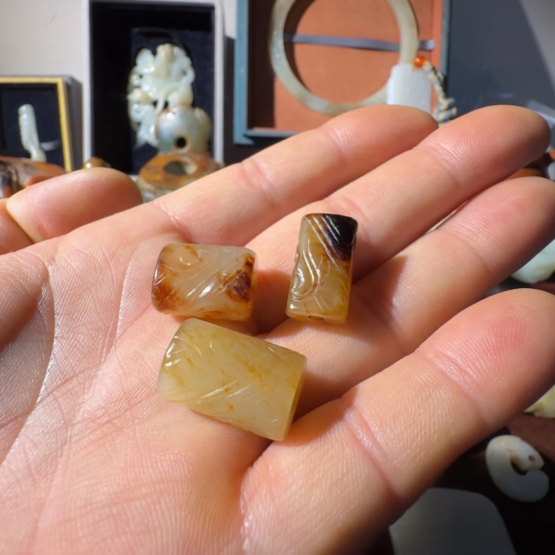 用***8和田玉（白玉）未镶嵌颈饰