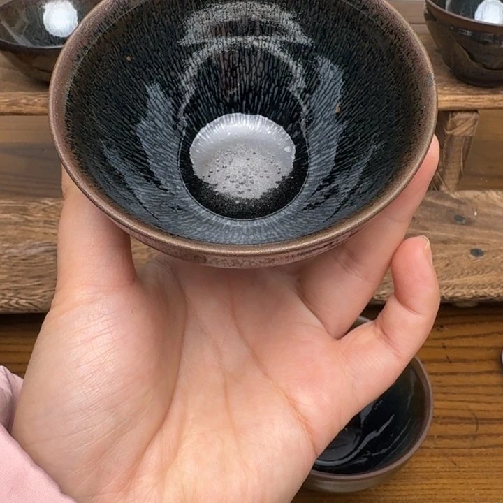 茶盏乌泥窑建盏柴烧