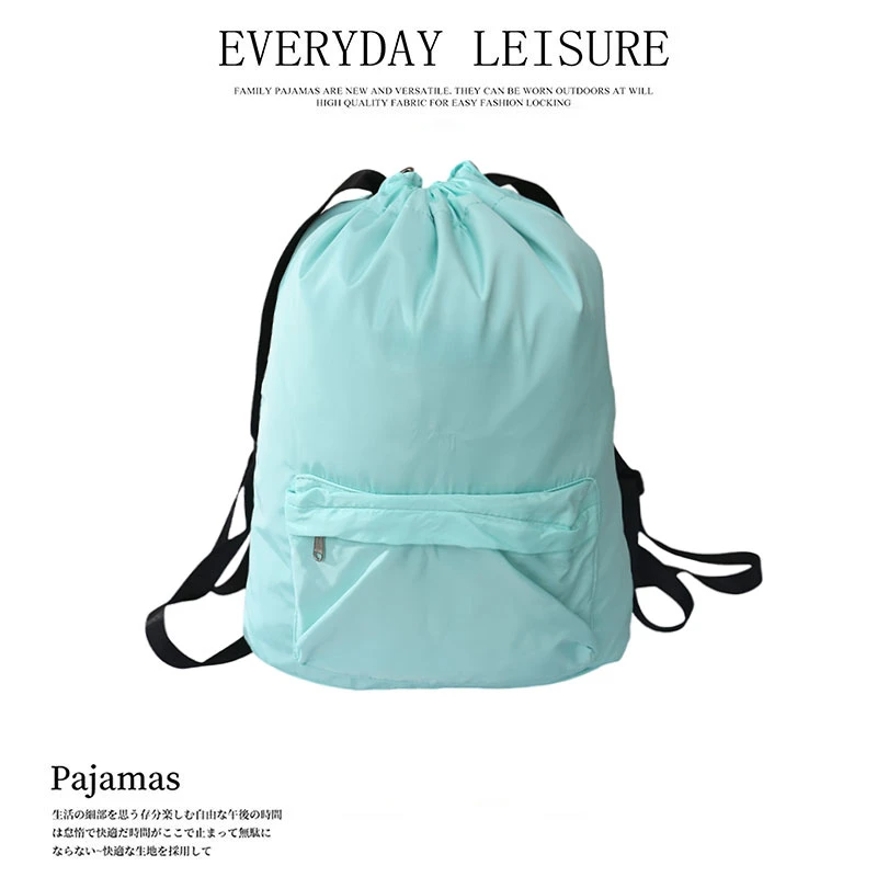 新款高颜值简约款18L双肩背包02247防水多功能运动背包可调节