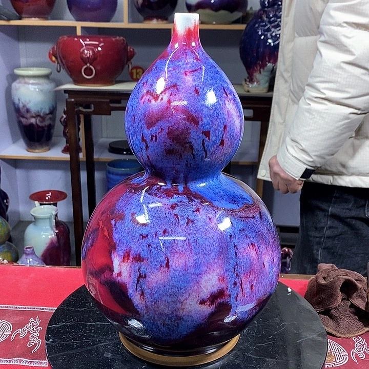 瓶中国神垕精品钧瓷