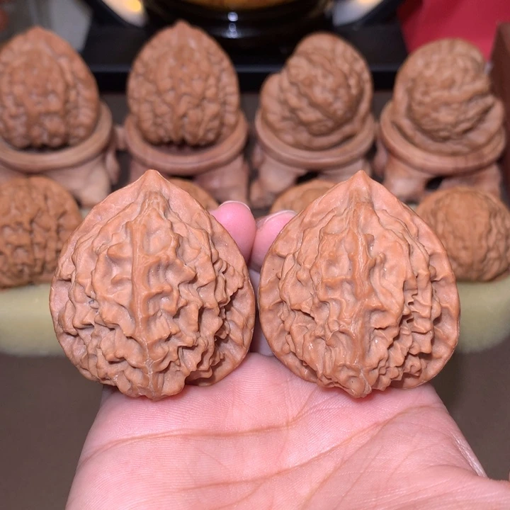 文玩核桃把件龙鳞