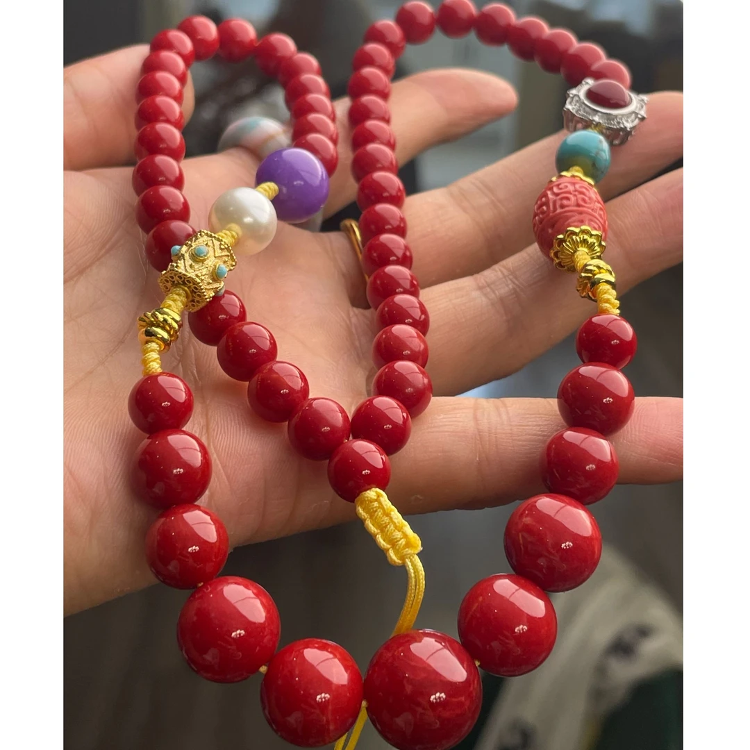 非金属珐琅项链 可西卡  小塔式 项链