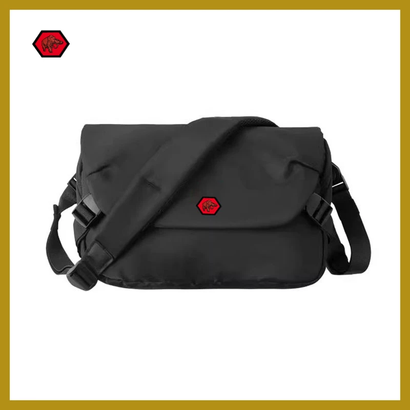 petalent猛犸潮牌单肩斜挎包男机能工装男士背包休闲逛街单肩包