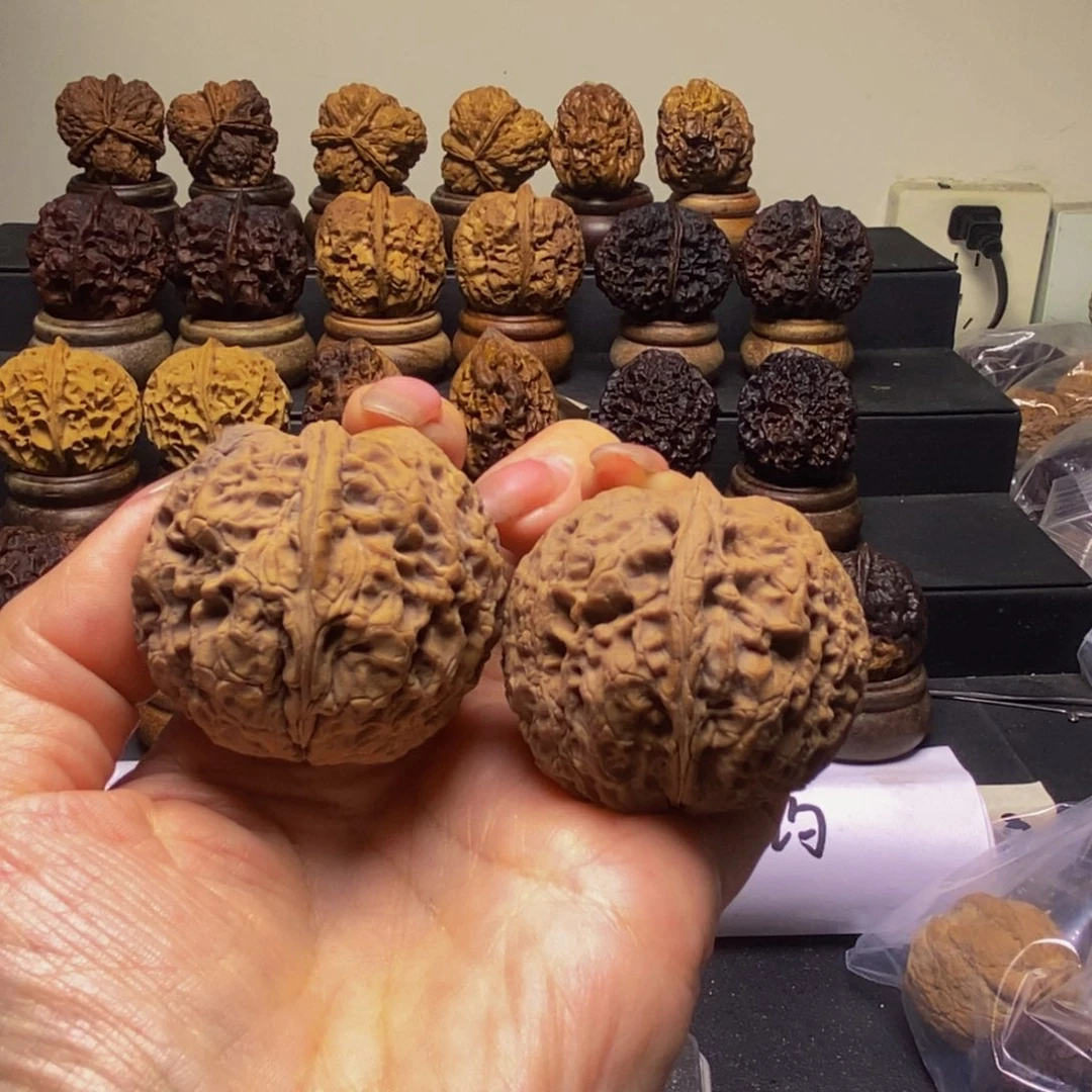 文玩核桃吊坠铁丝子45