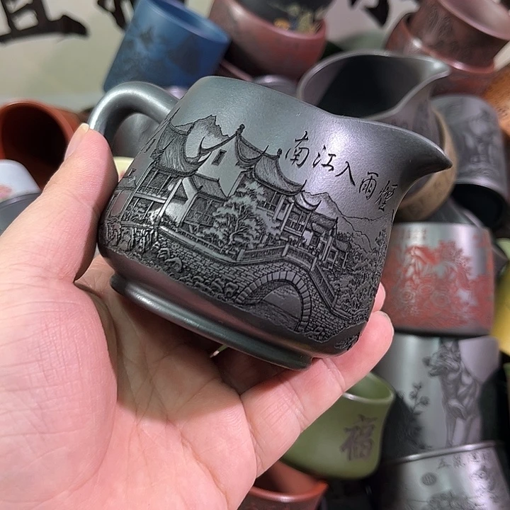 茶杯紫砂全手工紫砂 主人杯