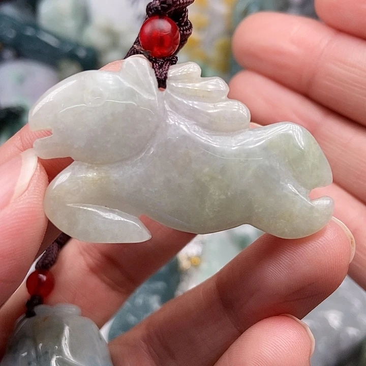 未镶嵌挂件翡翠翡翠