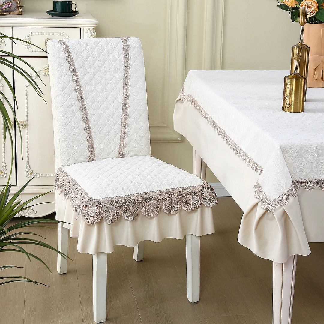 薰衣草椅子罩加厚坐垫实木餐桌凳子套防滑新款一体中式全包餐椅套