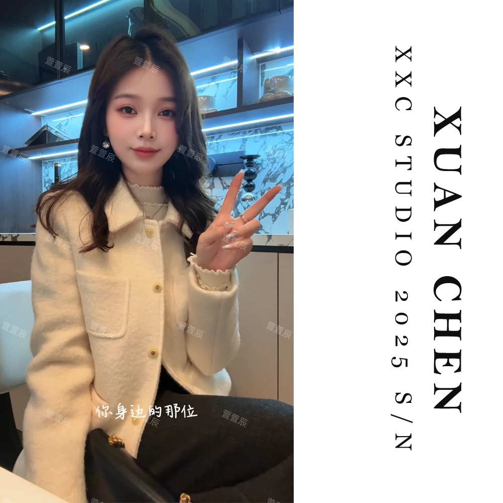 【千金归来】女士高级感羽绒服洋气轻奢小香风秋冬大气保暖外套9137