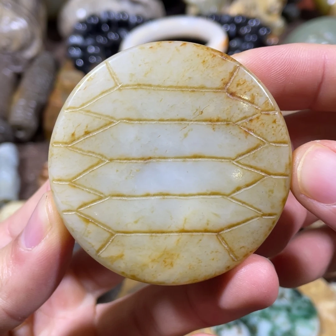 和田玉吊坠(不含链)未镶嵌