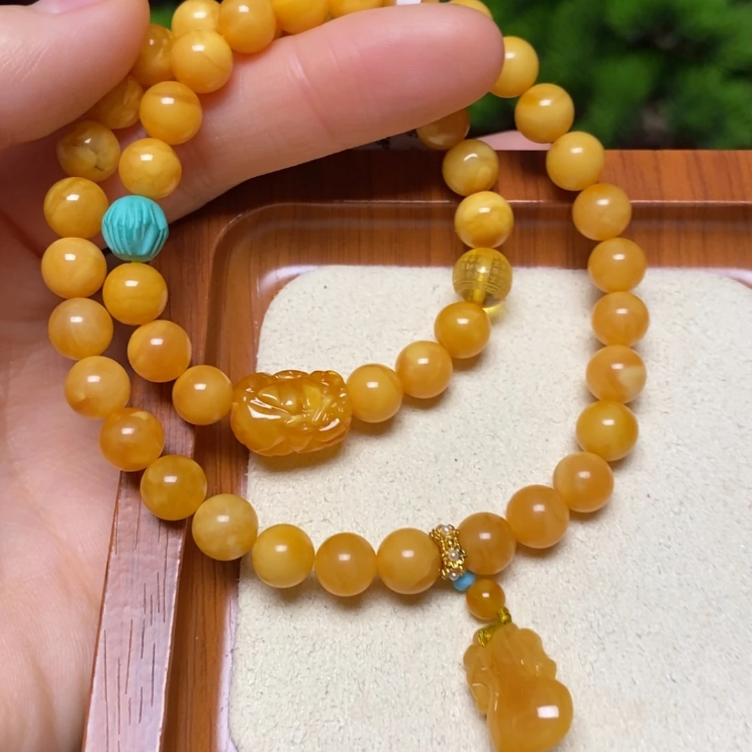 【闪购商品】手链蜜蜡未镶嵌手串