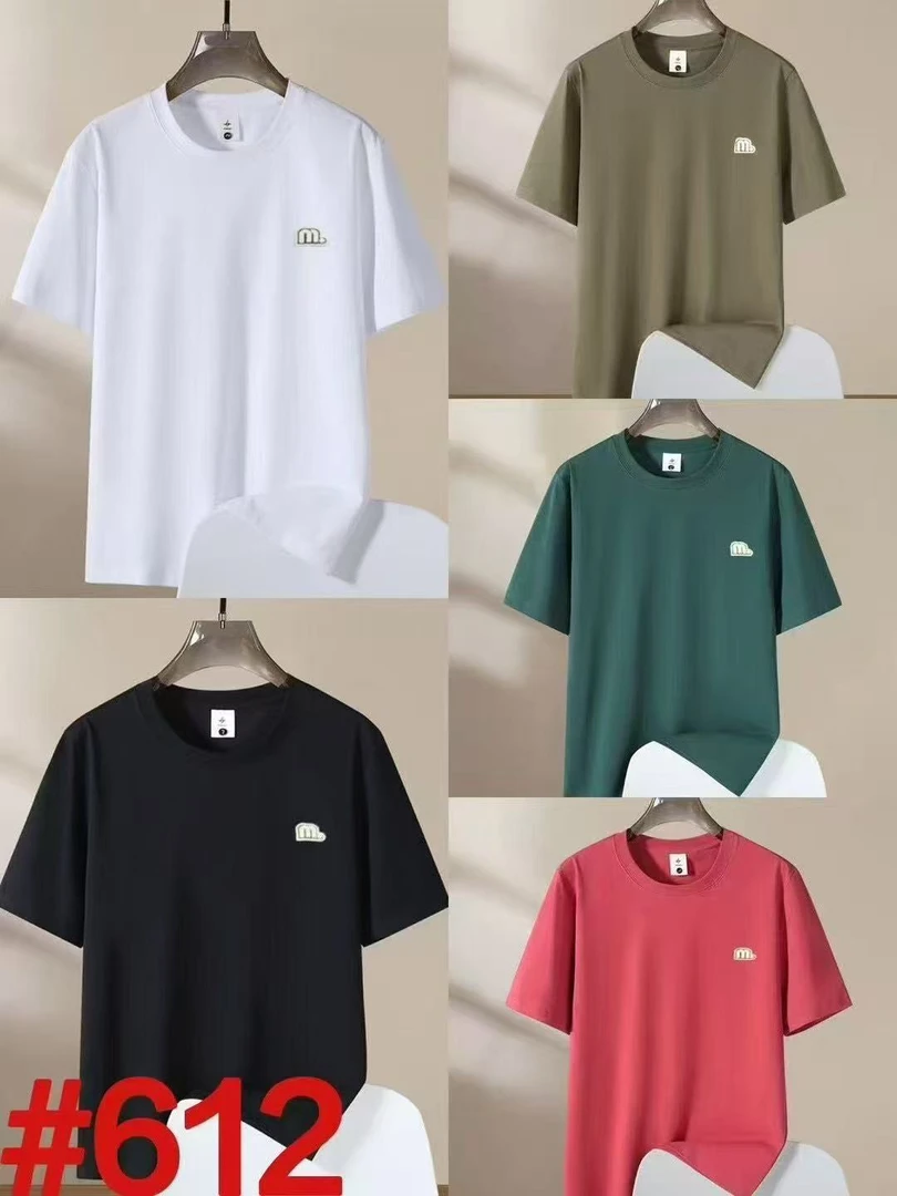 612夏季男士短袖T恤户外休闲透气新款
