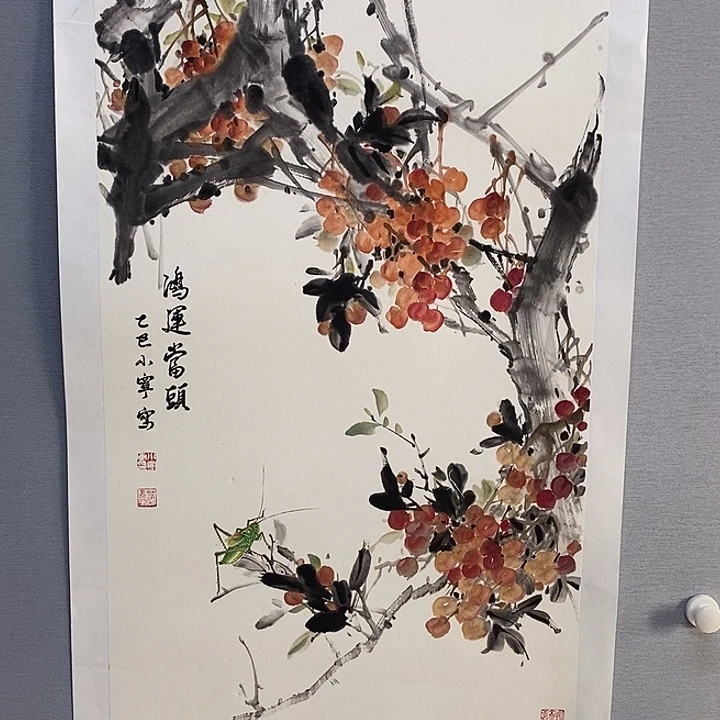 国画亲笔手绘原创