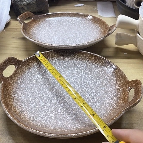 微瑕，不能明火，口径22高度3双耳2个