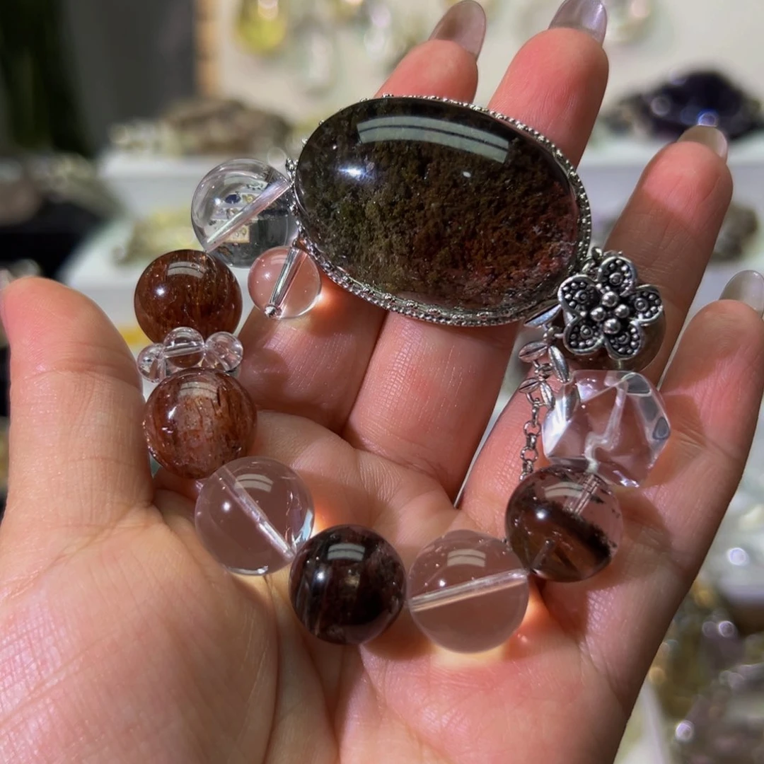 合金手链水晶抓****手串