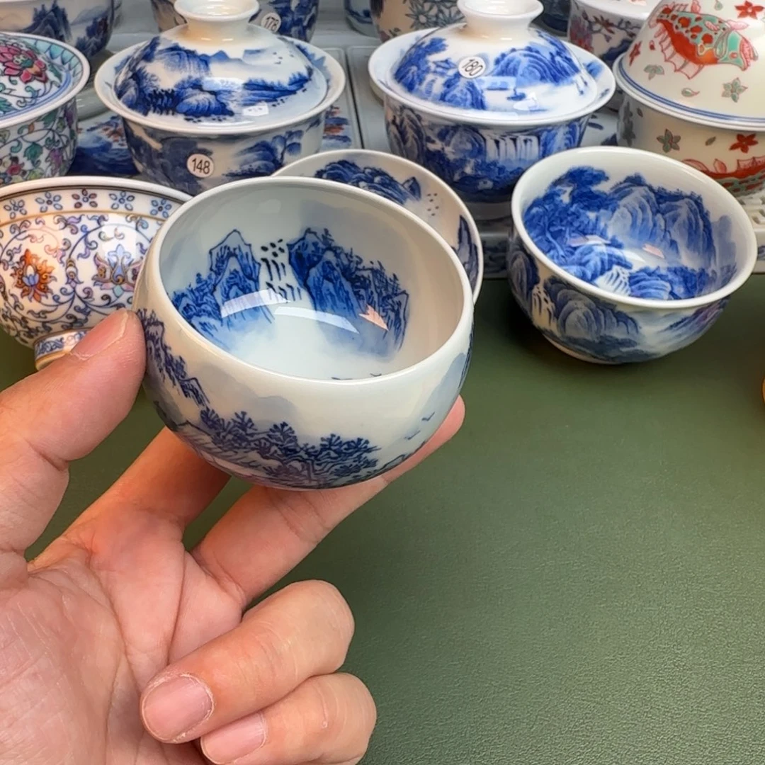 纯手工纯手绘茶具219