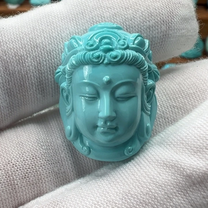 绿松石未镶嵌配饰