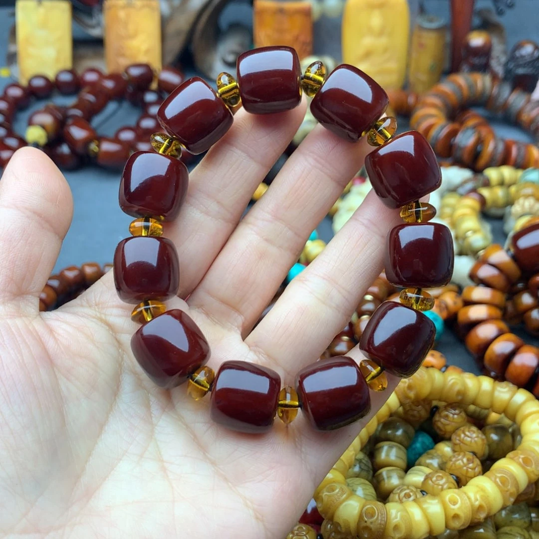 ゞ***ゞ牛骨手串/手链牦牛角手串