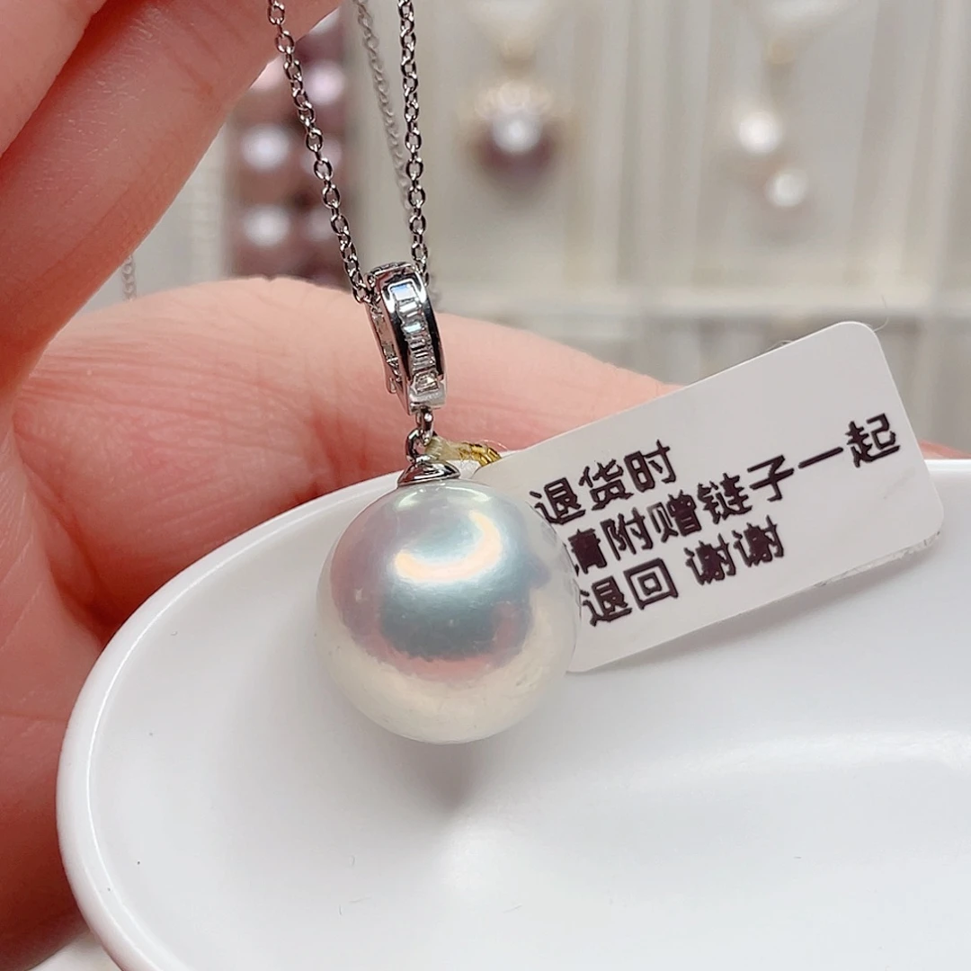 吊坠(赠链)淡水珍珠合金