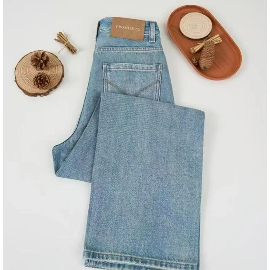 【现货+运费险】夏款上新牛仔裤女2025夏季百搭显瘦窄版阔腿裤