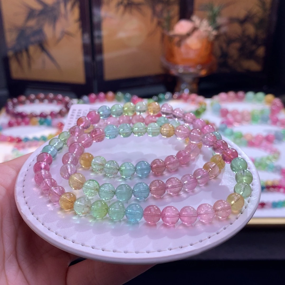 未镶嵌手链碧玺碧玺