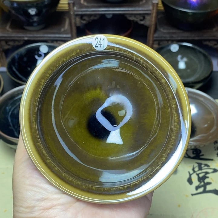 线***T茶盏建窑建盏主人杯