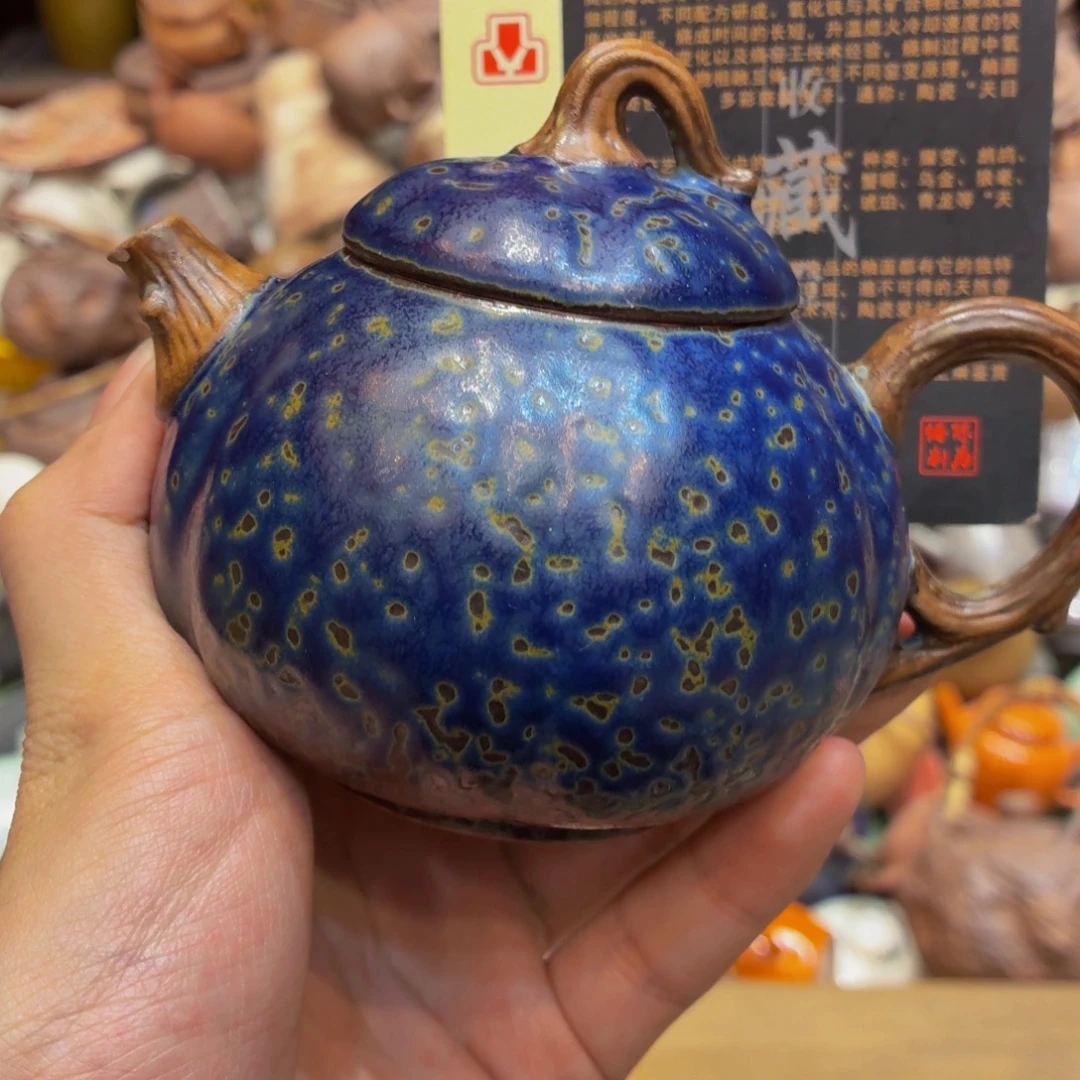 柴烧老岩泥高温茶器皿