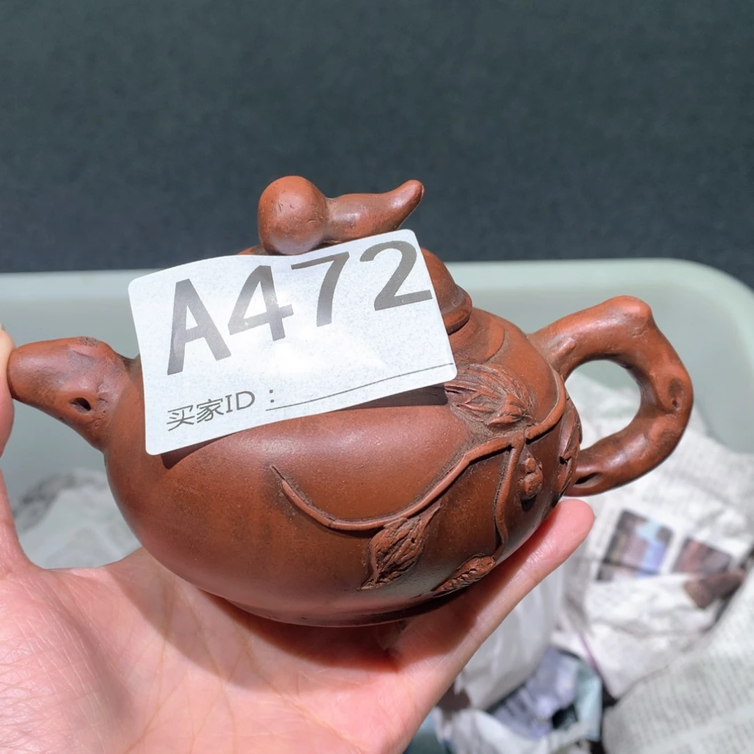 茶壶粗砂紫砂茶壶472