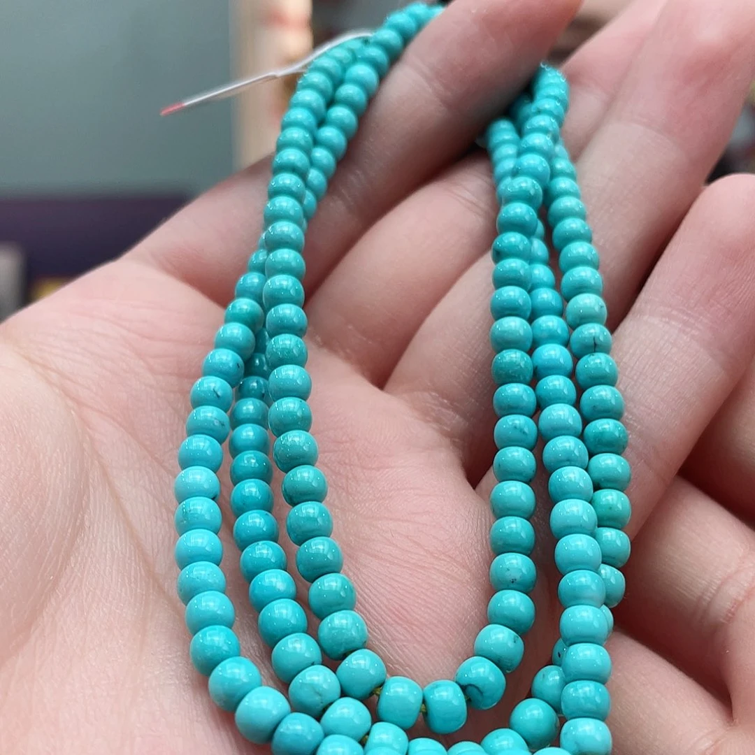绿松石珠宝半成品未镶嵌