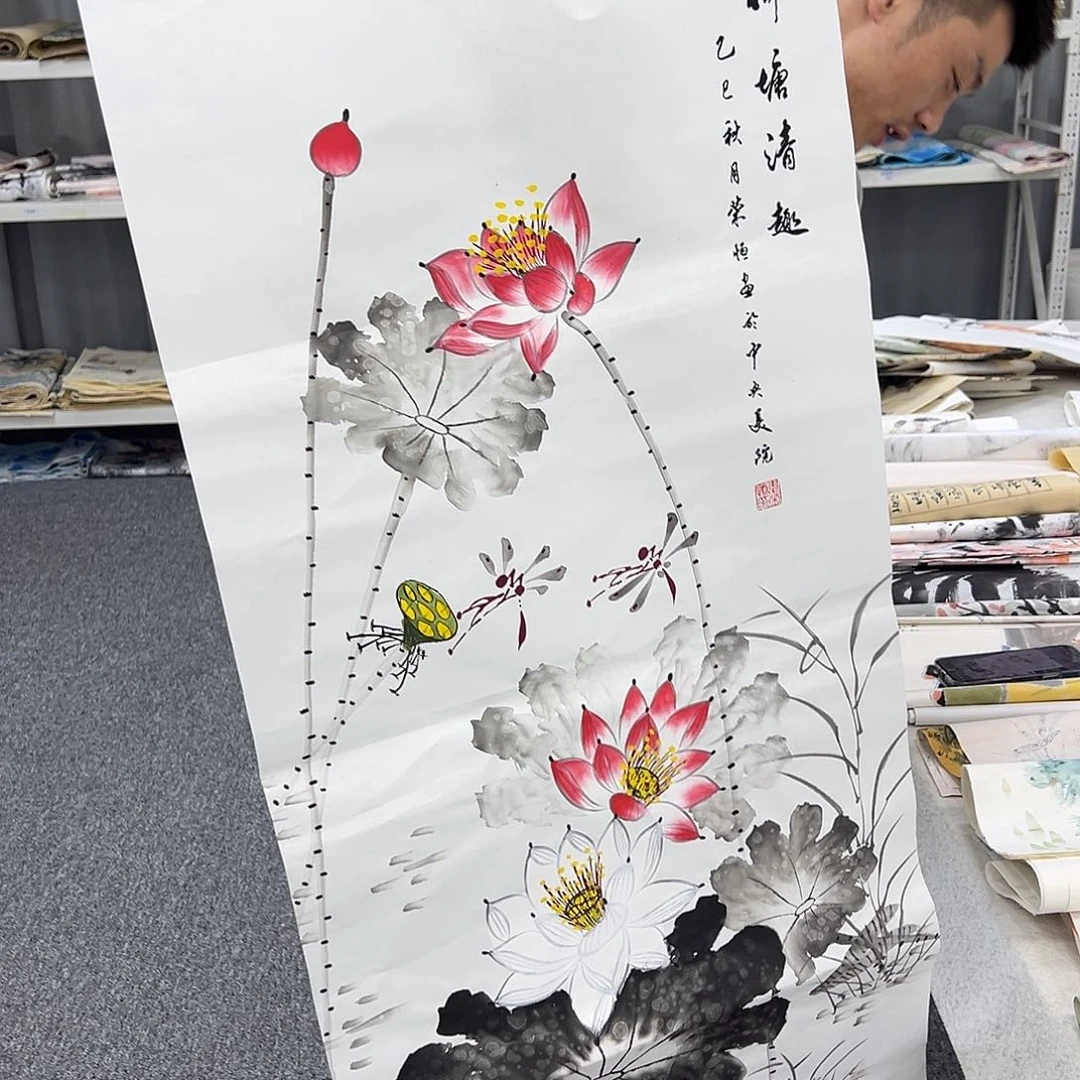 国画纯手绘宣纸字画