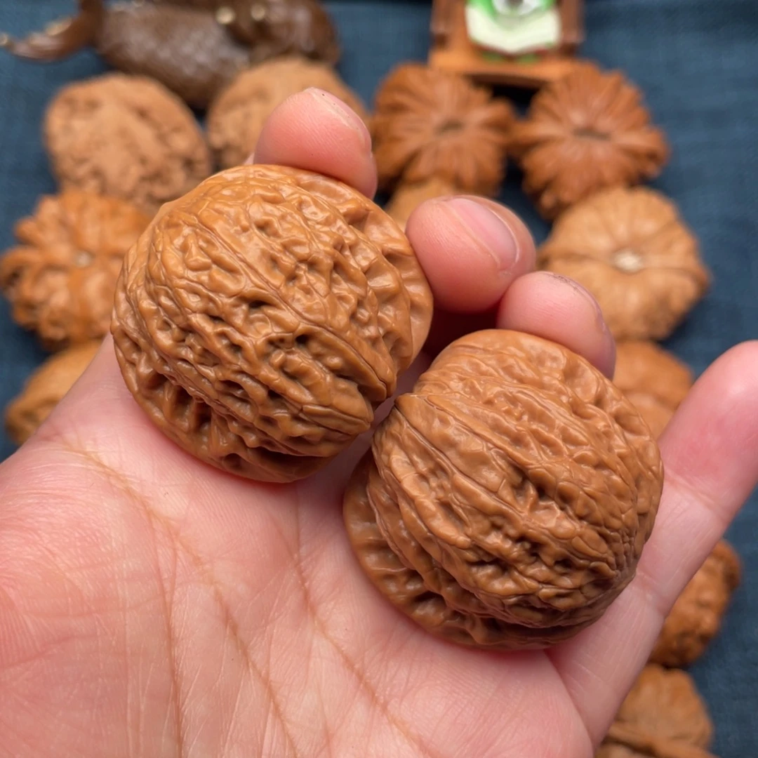 文玩核桃把件37精品铁锤全品