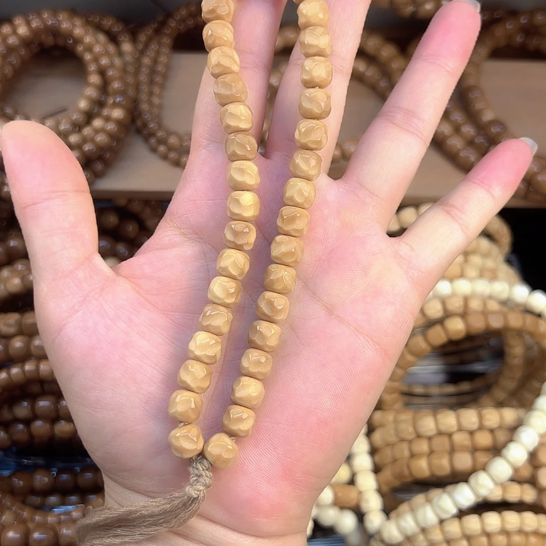 白玉菩提吊坠白玉菩提无相手持