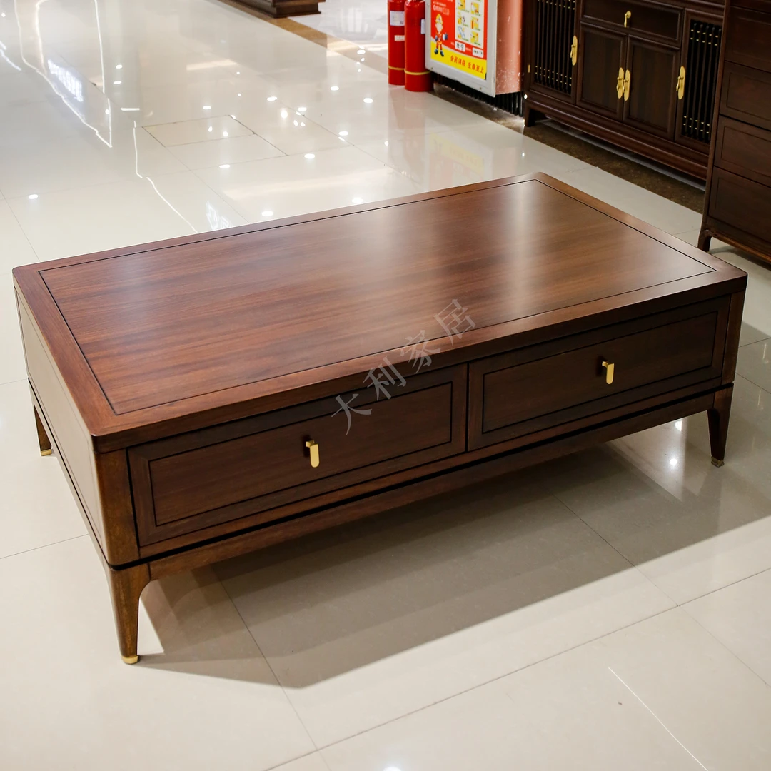 （大利家具）NY-656-12茶几黑檀木茶几清尾孤品